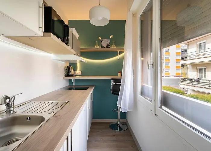 דירה Cosy Proche Du Centre + Parking Gratuit קלוז